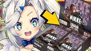 GACHA IRL?! Unboxing & opening NIKKE Union Arena cards!!!  【GODDESS OF VICTORY: NIKKE】