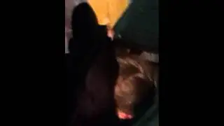 girl stuck in trashcan