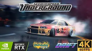 Need For Speed Underground Hard Drag And Drift Race With the 4K Quality Video