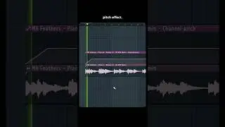 How To Pitch Up effect in fl studio 
