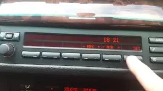 BMW X5 E53 MID operation