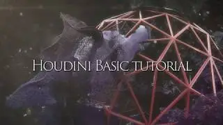 Houdini Tutorial 01 : Basic flow from modeling to composite [jp]