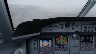 Dash-8 Q400 - Innsbruck IFR nos mínimos ** Shared Cockipt **