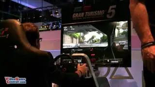 Gran Turismo 5 in 3D Interview & Gameplay - VideoGameCentral