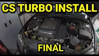 Mazdaspeed6 Corksport CST4 Turbo install Final