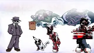 Fnf - Termination but Beelze,  Frostbite Red and Glitchy Red sing it!