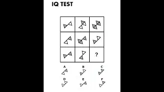 Can You Solve This IQ test?