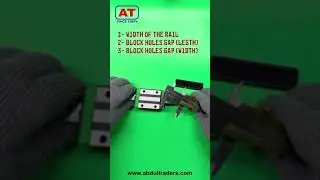 How to measure a Linear Guide Block  | SHAC | WERB | ABDUL TRADERS