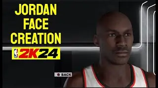 Jordan Face Creation -  NBA 2k24 Current Gen