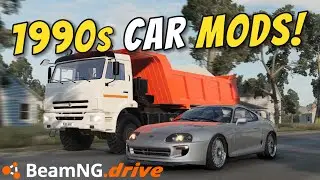 Best 90s Car Mods for BeamNG Drive