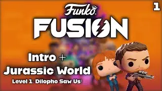 INTRO + Jurassic World Level 1: Dilopho Saw Us! | Funko Fusion Playthrough Part 1 (PC)