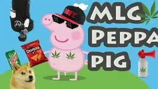 MLG peppa pig paints weed!