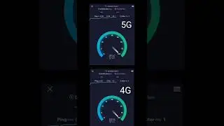 4G and 5G Comparison on Mobile Phone