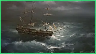 Видео урок по живописи Фрегат Паллада (полная версия) +79857776200
