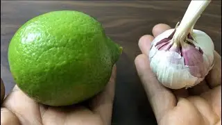 Mix garlic with lemon ~ The secret no one will tell you ~ Thank me later.
