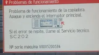 Error SC 202 Ricoh 4002 - Ricoh 4002 laser maintenance