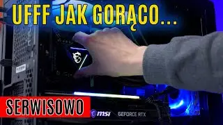 Prawie nowy pc a grzeje się za bardzo - serwis komputera