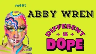 Meet Abby - Artist and Alopecia Advocate. Different is Dope!