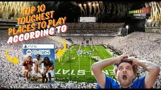 According to EA | Top 10 Toughest Places to Play | College Football