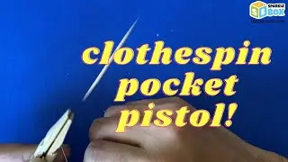 Clothespin Pocket Pistol | Mini Match Stick Gun | Experimental Science Video | Sparkle Box