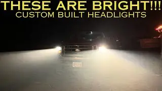 Building Custom HID Projector Headlights For My Truck Pt.2