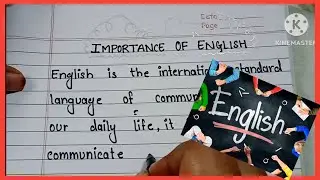 Importance of English Essay | Short Paragraph