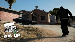Реальная жизнь в GTA V - РАБОТА ОТ ЗНАКОМОГО. У МЕНЯ ПОЯВИЛАСЬ МАШИНА!!! НОЧНАЯ ПОДРАБОТКА.