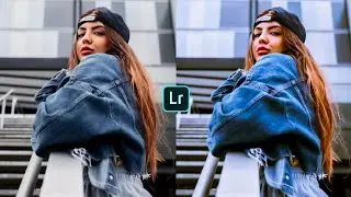 How To Edit BLUE TONE Lightroom Mobile Presets-Techno Editor