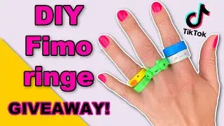 DIY fimo ring - set på TikTok // ‼️GIVEAWAY‼️