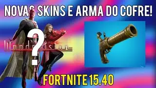 NOVA ATUALIZAÇÃO NO FORTNITE! ARMA DO COFRE, MENACE FEMININA E SKINS DE WANDAVISION?