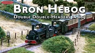 Double 009 Double-Headers! Bron Hebog model Welsh Highland | The Railway Room