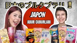 JAPON ABUR CUBURLARI DENEDİK! I HELLO KITTY , SUŞİLİ CİPS W/ 
