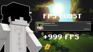 The new BEST fps boost pack for MCPE 1.21+