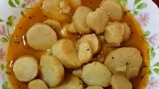 Quick and easy ajwain shorba arbi
