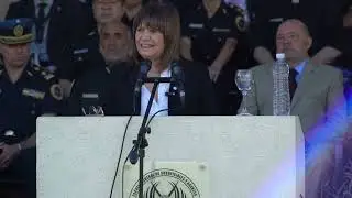 Discurso de la ministra Bullrich en Escuela Federal de Suboficiales y Agentes 