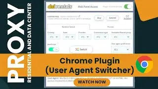 DSLRentals - Chrome Plugin (User Agent Switcher)