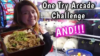 ONE TRY CHALLENGE & EATING ENOUGH SUSHI FOR A FREE SHIRT!!!