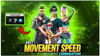 Best Movement Speed Character Combination || Free Fire Best Combination After Update