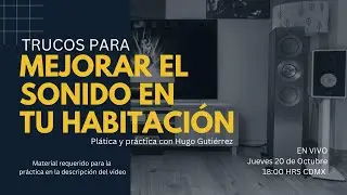 Cómo mejorar el sonido en tu habitación?