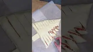Готовим очень вкусную лососевую ёлочку к новогоднему столу!