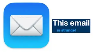 The Weirdest Email Apple Sent Me!