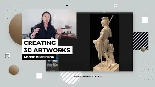Creating 3D Artworks in Adobe Dimension :: Exclusive Full Tutorials \m/