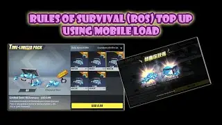Rules of Survival (ROS) Top Up using Mobile Load