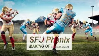 Jacob Muller Making Of SFU Phénix Photoshoot VF / EN cc