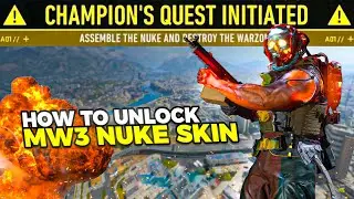 The MW3 Warzone Nuke Quest - How To Unlock The New Nuke Skin (Modern Warfare 3)