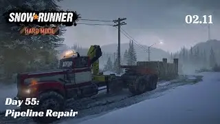 SnowRunner Hard Mode - R02 E11 - Pipeline Repair