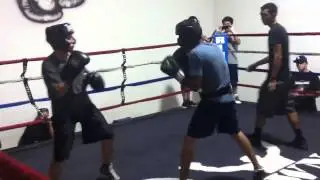 Izack 2 round Ptown boxing