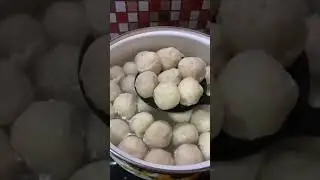 yuk kita intip pembuatan BAKSO RUMAHAN