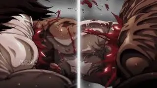 BAKI HANMA VS  Olive 