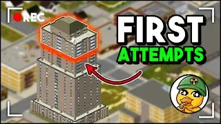 Spawning On The TALLEST BUILDING In Project Zomboid! Day ONE Of The Skyscraper Challenge! (Build 42)
